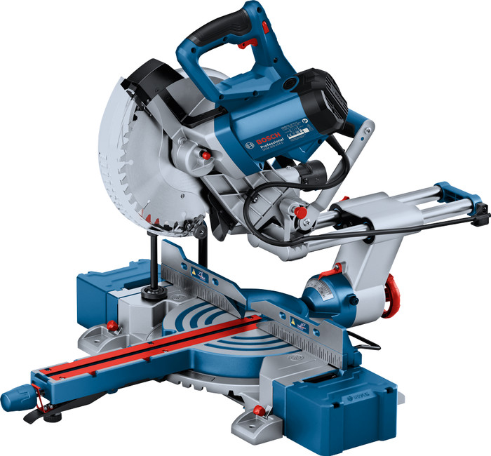 Bosch Professional GCM 305-254 D + Onderstel achterkant