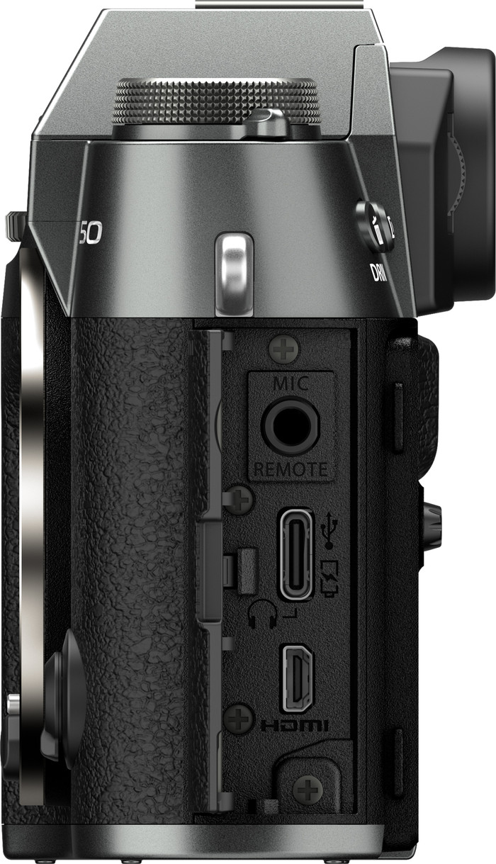 Fujifilm X-T50 Boitier Anthracite détail