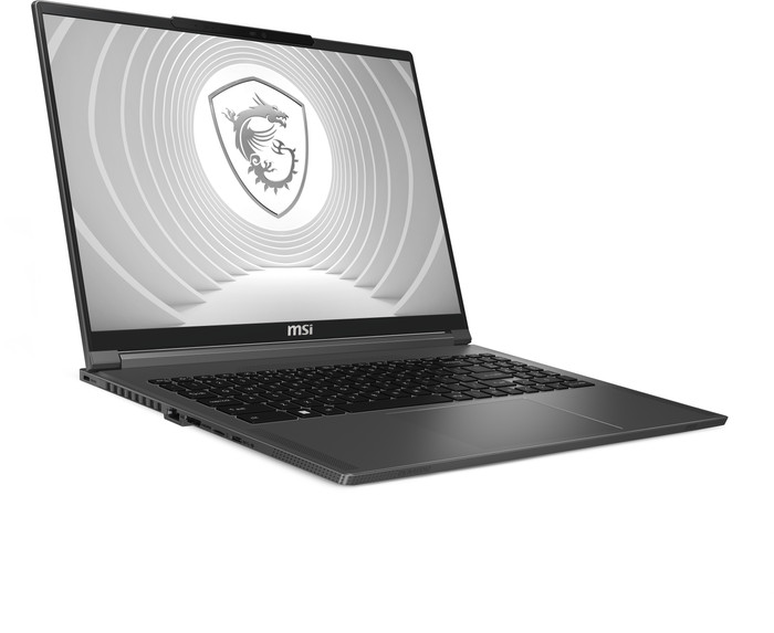 MSI CreatorPro 16 AI Studio A1VJG-254BE AZERTY left side