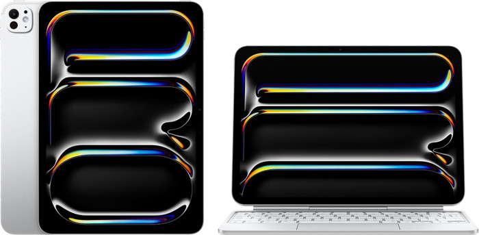 Apple iPad Pro (2024) 11 Pouces 1 To Wifi Argent + Apple Magic Keyboard AZERTY Main Image