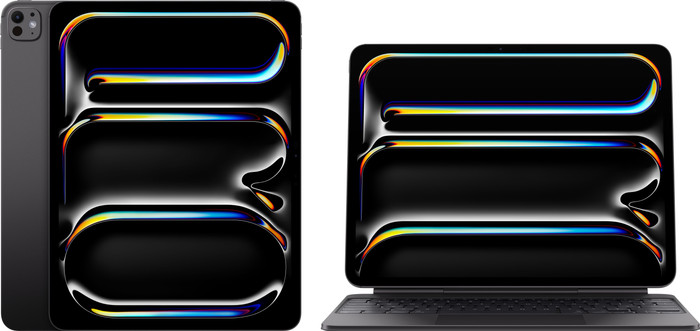 Apple iPad Pro (2024) Nano 13 inch 2TB Wifi Zwart + Apple Magic Keyboard AZERTY Main Image