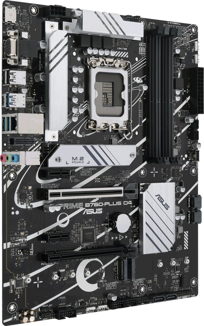 ASUS PRIME B760-PLUS D4 rechterkant