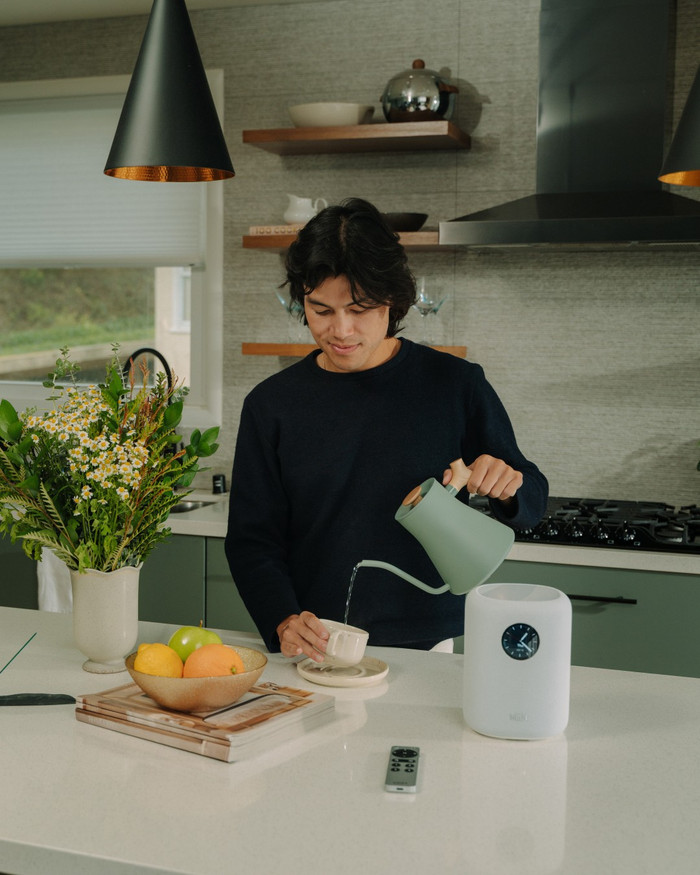 WiiM Sound Wit product in gebruik
