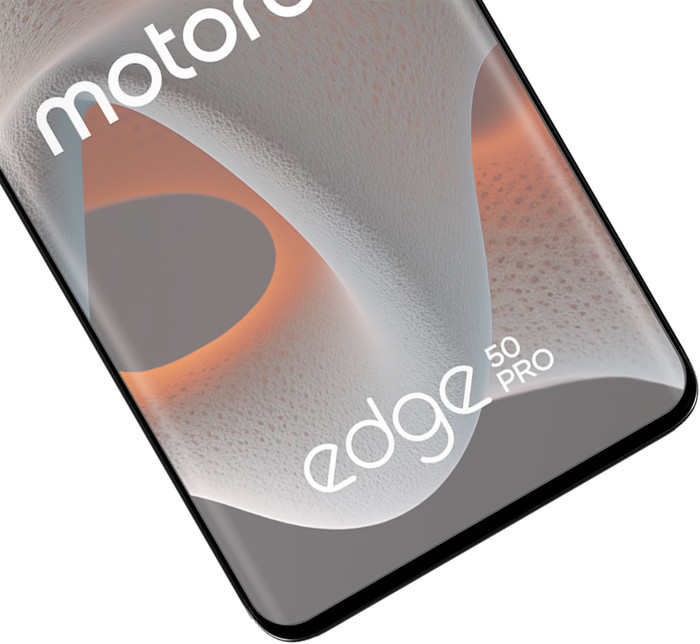 Just In Case Full Cover Motorola Edge 50/ Edge 50 Pro Screenprotector Zwart detail