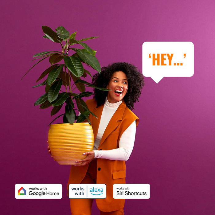 WiZ Plafondlamp SuperSlim - Zwart - Gekleurd en Wit licht visual leverancier