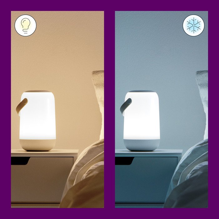 WiZ Lampe de Table Portable - Éclairage LED Connecté - Coloré visuel fournisseur