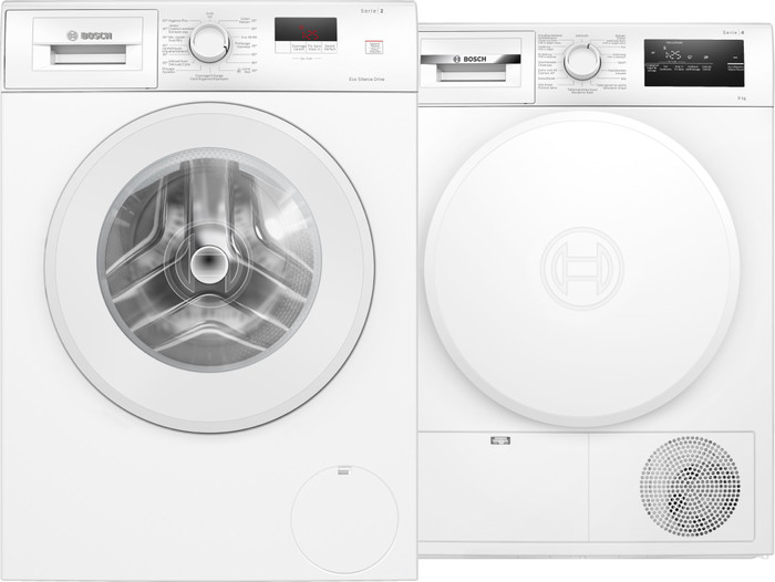 Bosch WGE02402FG + Bosch WTH8300AFG Main Image