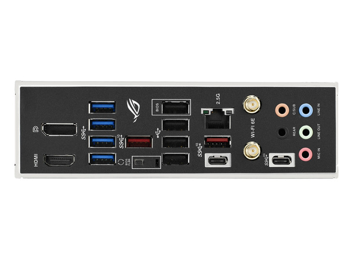 ASUS ROG Strix B650E-F GAMING WIFI linkerkant