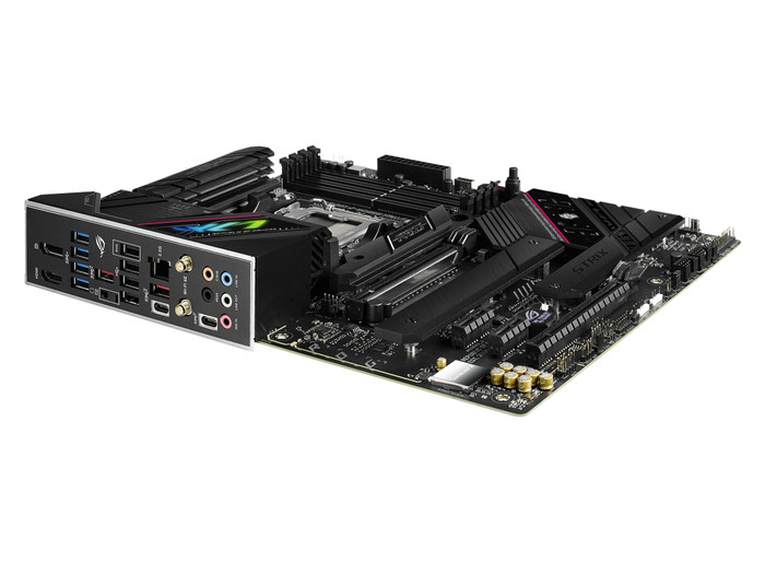 ASUS ROG Strix B650E-F GAMING WIFI linkerkant