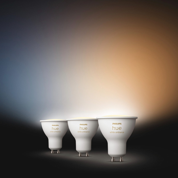 Philips Hue White Ambiance GU10 12-pack visual leverancier