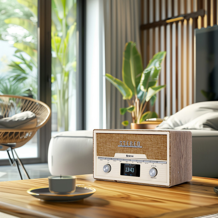 Denver MDA-525 Lichtbruin product in gebruik