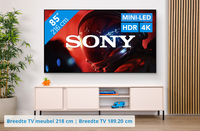 Sony Bravia 9 II True RGB 85" (2026) visual Coolblue 1