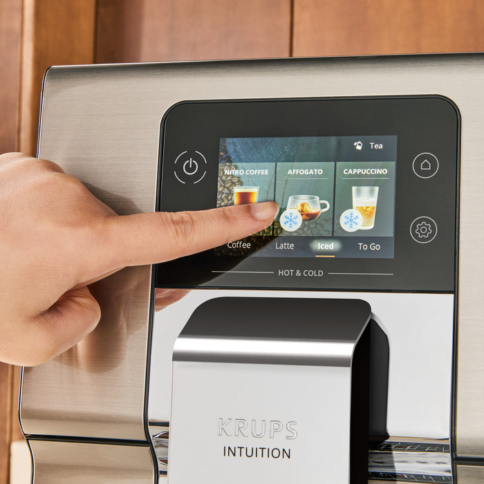 Krups Intuition Experience Hot & Cold EA879E detail