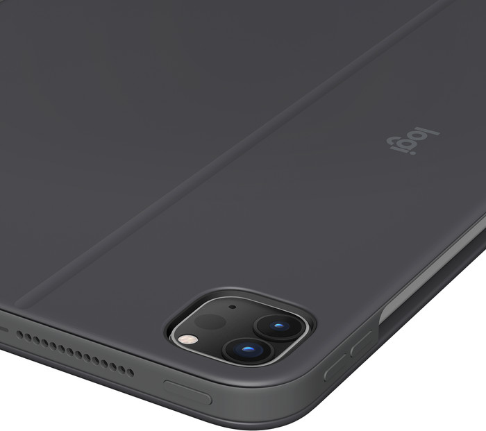 Logitech Combo Touch Apple iPad Pro 11" (2024) Étui Clavier AZERTY Gris détail