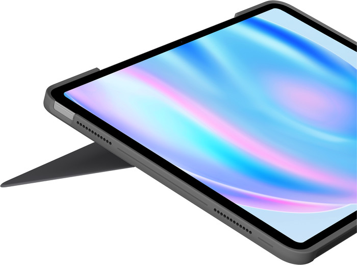 Logitech Combo Touch Apple iPad Air 13" (2025/2024) Étui Clavier AZERTY Gris détail