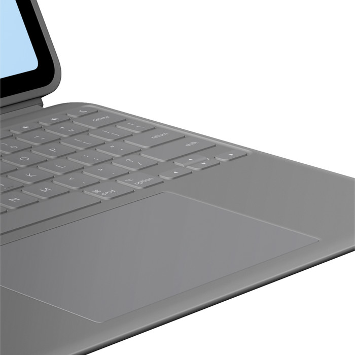 Logitech Combo Touch Apple iPad Air 13" (2025/2024) Étui Clavier AZERTY Gris détail