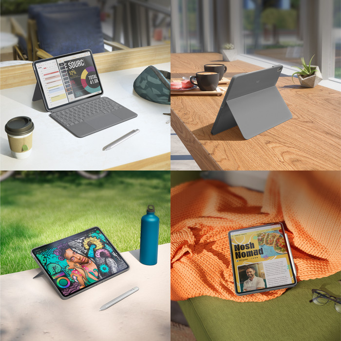 Logitech Combo Touch Apple iPad Air 11 inches (2025/2024) Keyboard Cover AZERTY Gray visual supplier