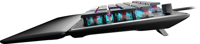 Turtle Beach Vulcan II Mechanical Gaming Keyboard Black AZERTY right side