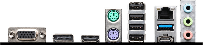 MSI PRO B760M-P linkerkant