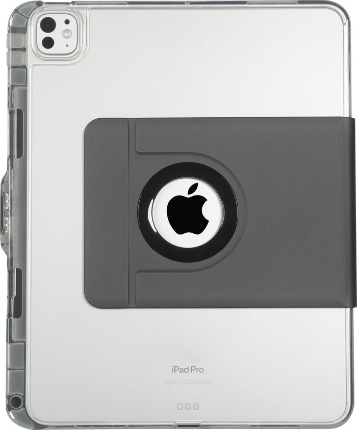 Targus VersaVu Apple iPad Pro 13 pouces (2025/2024) Book Case Noir/Transparent arrière