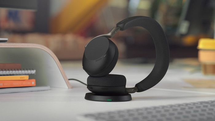 Jabra Evolve3 75 UC Link390c Draadloze Office Headset Zwart visual leverancier