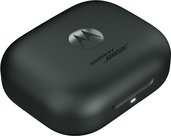 Moto Buds Plus Zwart voorkant