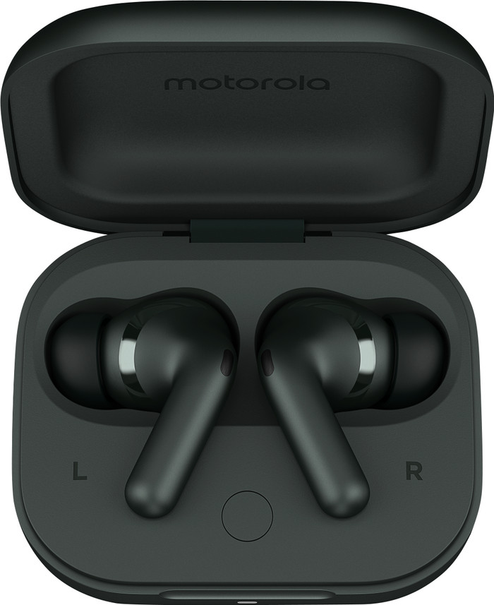 Moto Buds Plus Zwart detail