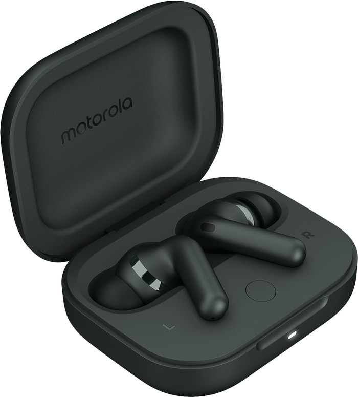 Moto Buds Plus Zwart detail