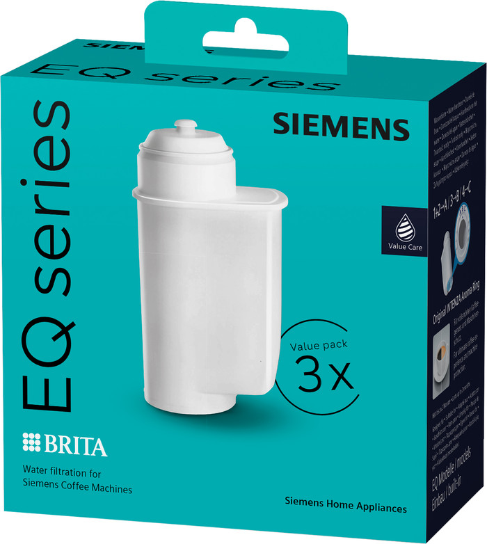 Siemens 3x Water Filter TZ70033A packaging