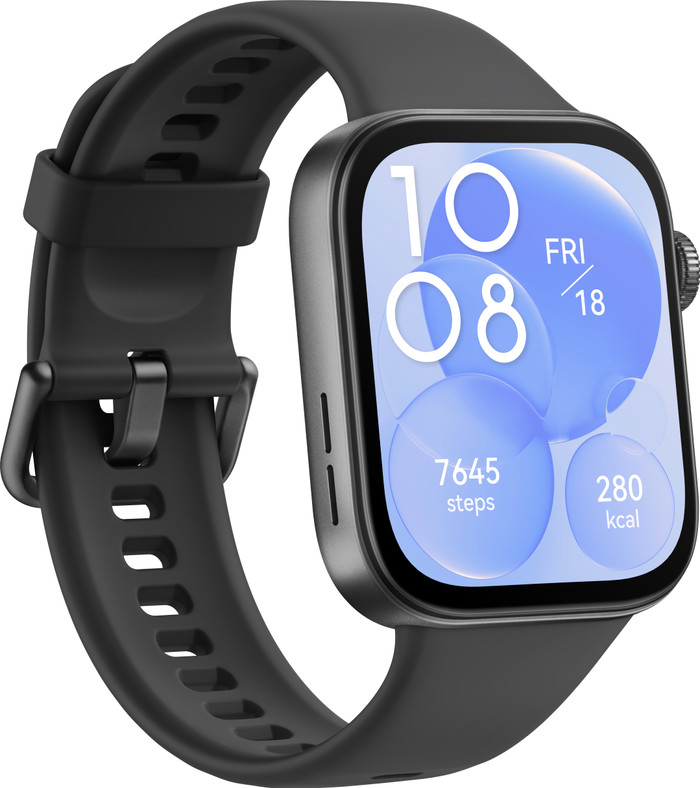 Huawei Watch Fit 3 Noir côté gauche