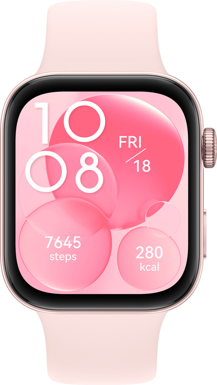 Huawei Watch Fit 3 Rose avant