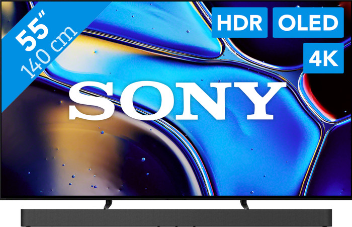 Sony 55'' Bravia 8 OLED 4K (2024) + Barre de Son Main Image