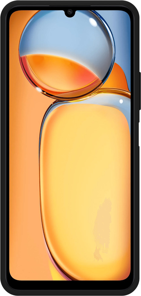 Just in Case Soft Design Xiaomi Redmi 13C 5G Back Cover Noir avant