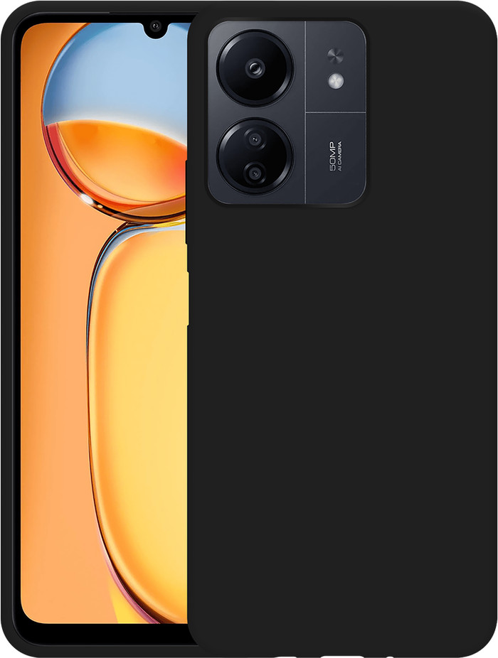 Just in Case Soft Design Xiaomi Redmi 13C 5G Back Cover Noir produit composé
