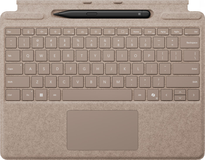 Microsoft Surface Pro 13 Pouces Type Cover avec Slim Pen Dune AZERTY Main Image
