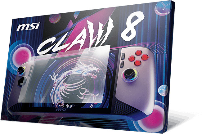 MSI Claw 8 EX AI+ CG3EM Void Purple Launch Pack-019NL accessoire