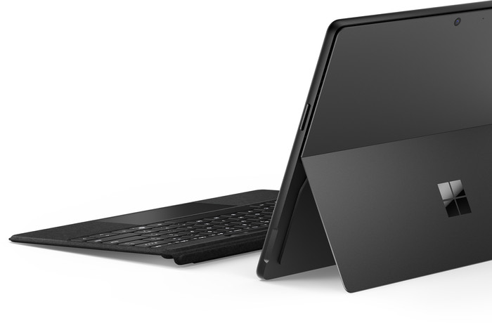 Microsoft Surface Flex Toetsenbord met pen voor 13 Inch laptops Azerty achterkant