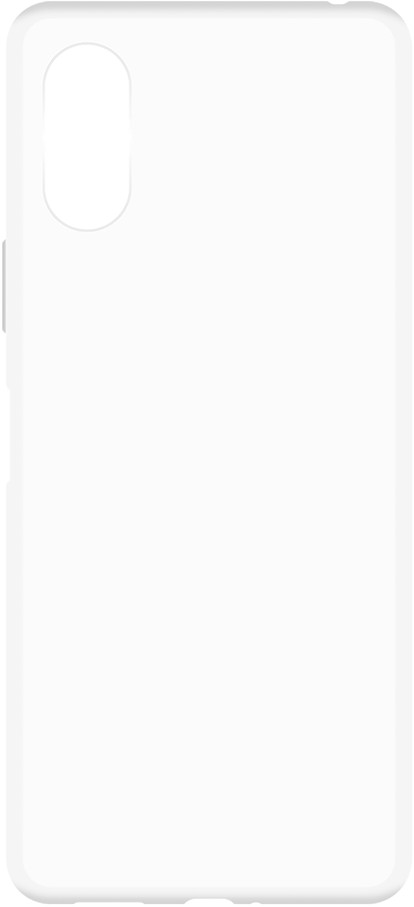 Just in Case Soft Design Sony Xperia 10 VI Back Cover Transparent back