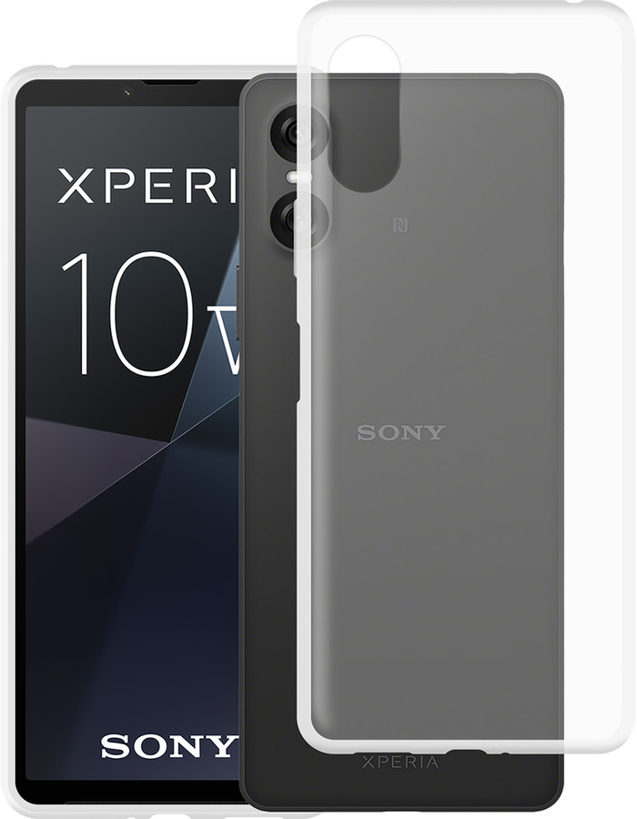 Just in Case Soft Design Sony Xperia 10 VI Back Cover Transparent visual supplier