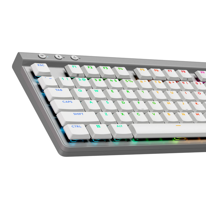 Logitech G515 TKL LIGHTSPEED Gaming Keyboard AZERTY White detail