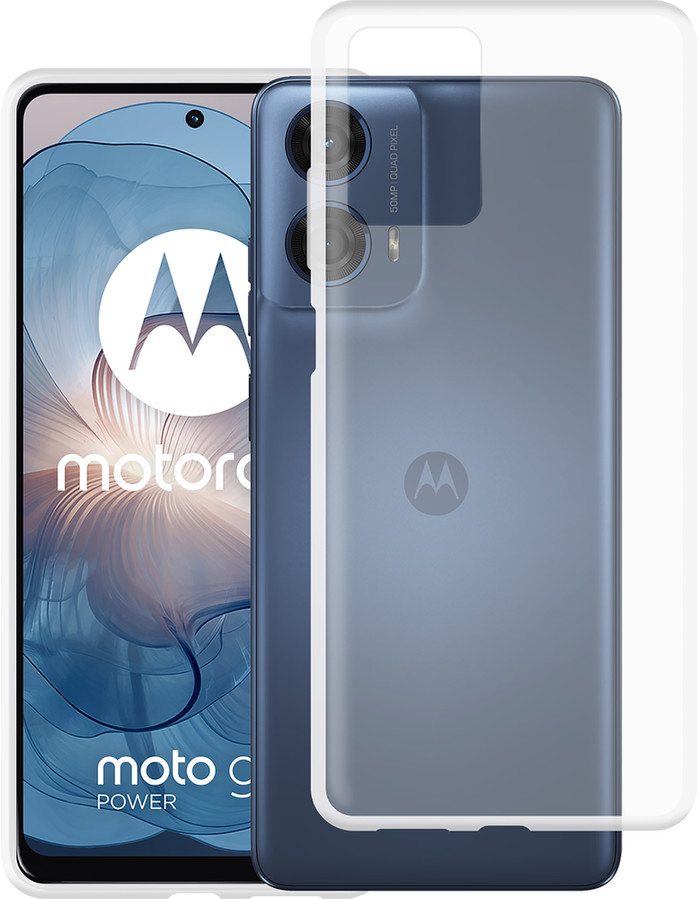 Just in Case Soft Design Moto G04/G04S/G24/G24 Power Back Cover Transparent visuel fournisseur