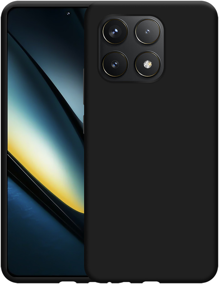 Just in Case Soft Design Xiaomi Poco F6 Pro Back Cover Noir visuel fournisseur