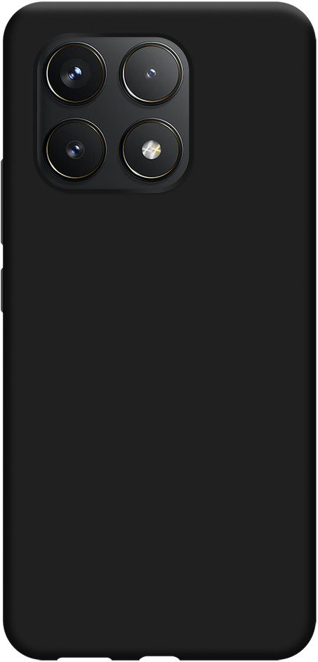 Just in Case Soft Design Xiaomi Poco F6 Pro Back Cover Noir Main Image