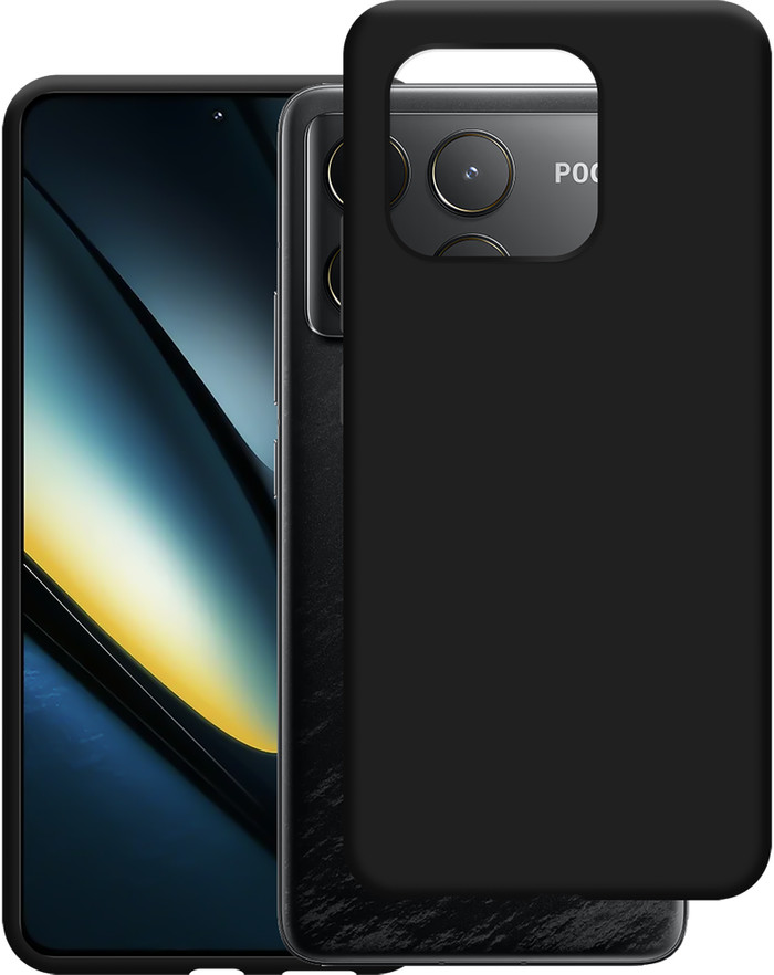 Just in Case Soft Design Xiaomi Poco F6 Pro Back Cover Noir visuel fournisseur