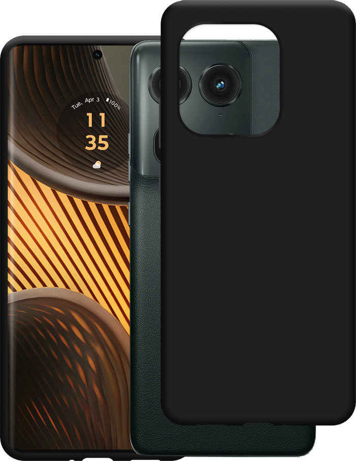 Just in Case Soft Design Motorola Edge 50 Ultra Back Cover Noir visuel fournisseur
