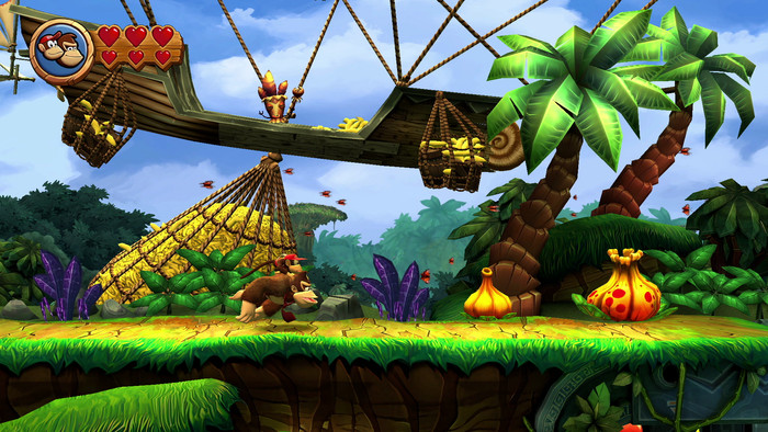 Donkey Kong Country Returns HD Nintendo Switch visual leverancier