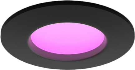 Philips Hue inbouwspot Slim - White and color - 90mm - zwart Main Image