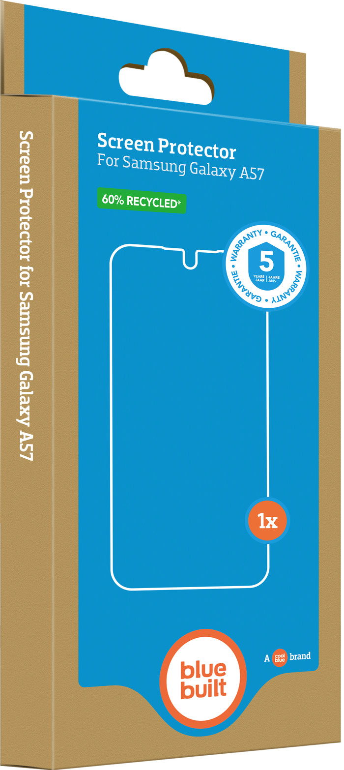 BlueBuilt Samsung Galaxy A57 Protège-écran Verre emballage