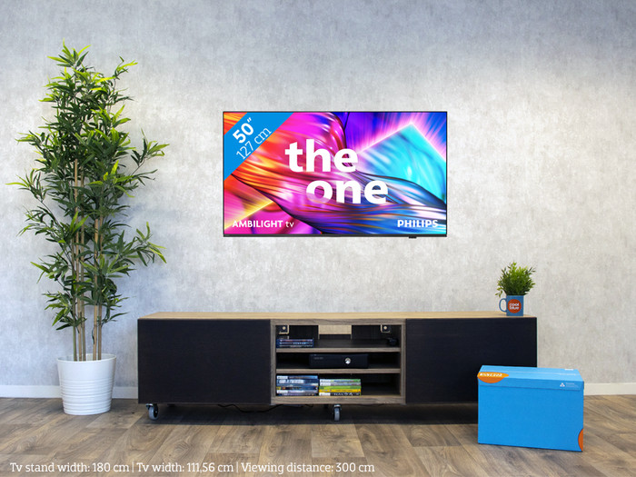 Philips The One 50PUS8909 - Ambilight (2024) visual Coolblue 1