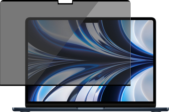 BlueBuilt Protège-écran de Confidentialité Magnétique pour MacBook Air 13,6 pouces M2/M3 Main Image